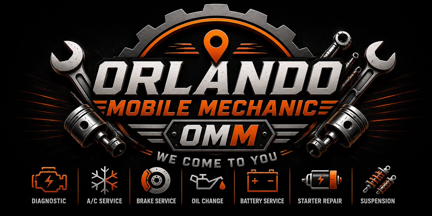 Orlando Mobile Mechanic — Diagnostic, A/C Service, Brake Service, Oil Change, Battery Service, Starter Repair, Suspension